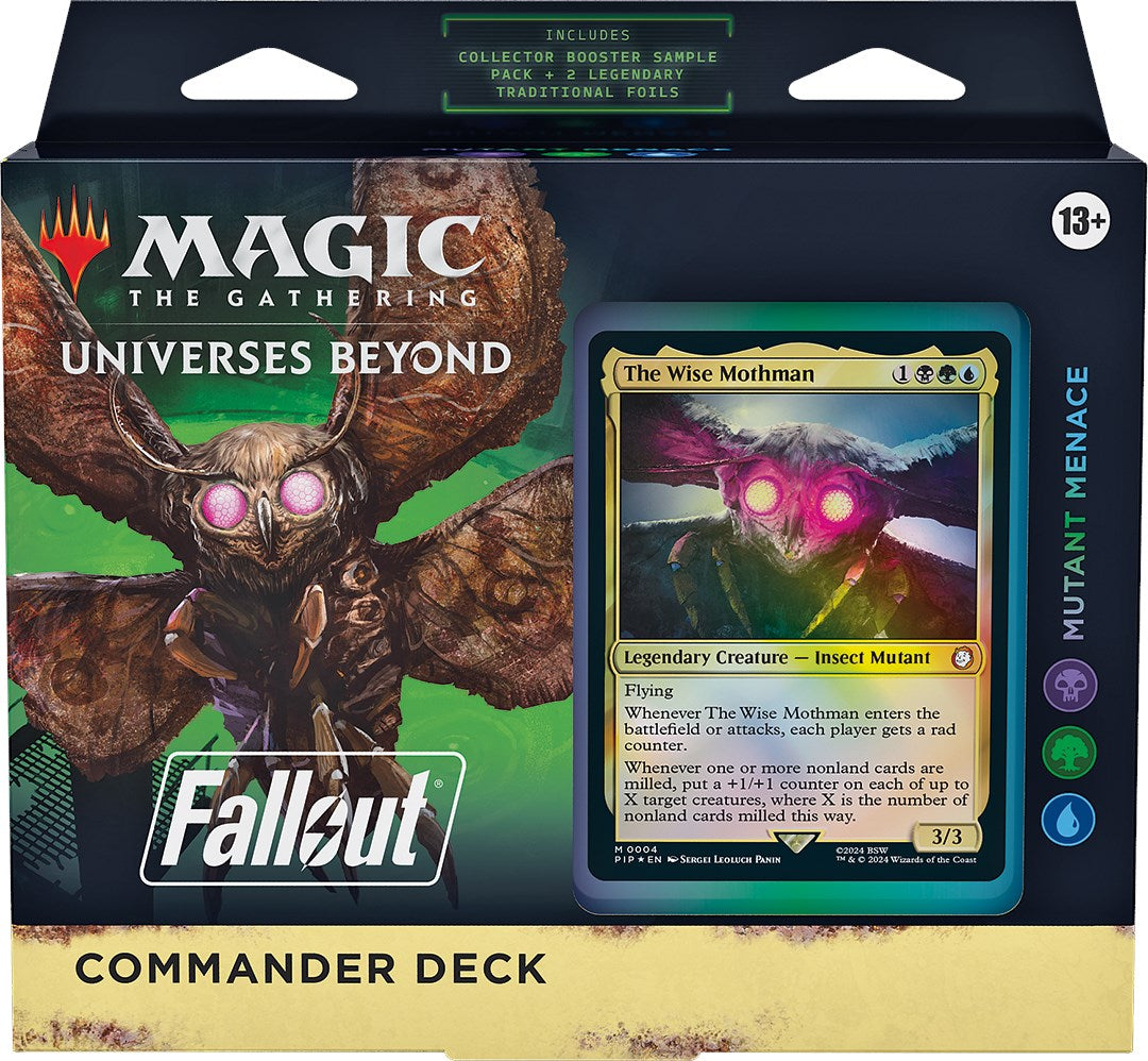 coliseumcard | Fallout: Out of the Vault - Mutant Menace Commander Deck