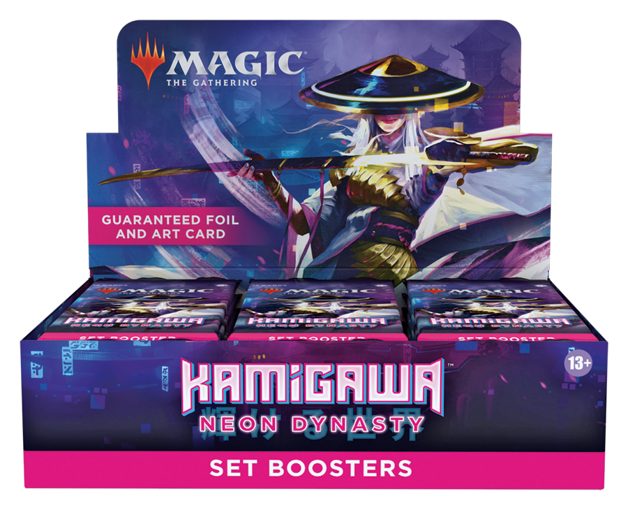 coliseumcard | Kamigawa: Neon Dynasty - Set Booster Display