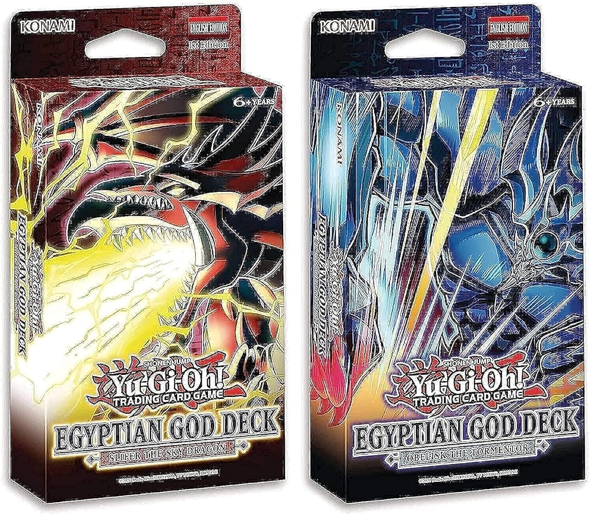 coliseumcard | Egyptian God Decks: Slifer The Sky Dragon, Obelisk The Tormentor