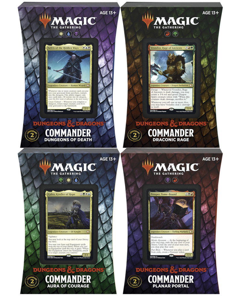 coliseumcard | Dungeons & Dragons: Adventures in the Forgotten Realms - Commander Deck Display