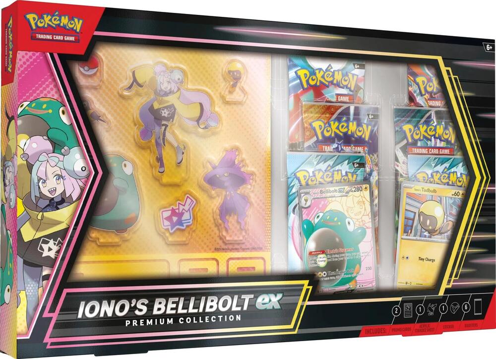coliseumcard | Iono’s Bellibolt ex Premium Collection